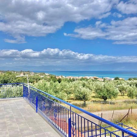 Villa Blue Cocoon - Chrani Messinia Peloponnese- Sea View 800 M From Beach Exterior photo