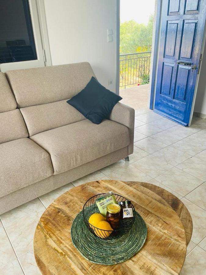 Villa Blue Cocoon - Chrani Messinia Peloponnese- Sea View 800 M From Beach Exterior photo