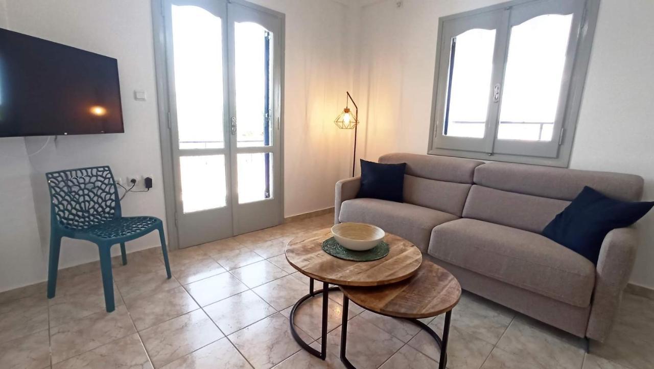 Villa Blue Cocoon - Chrani Messinia Peloponnese- Sea View 800 M From Beach Exterior photo