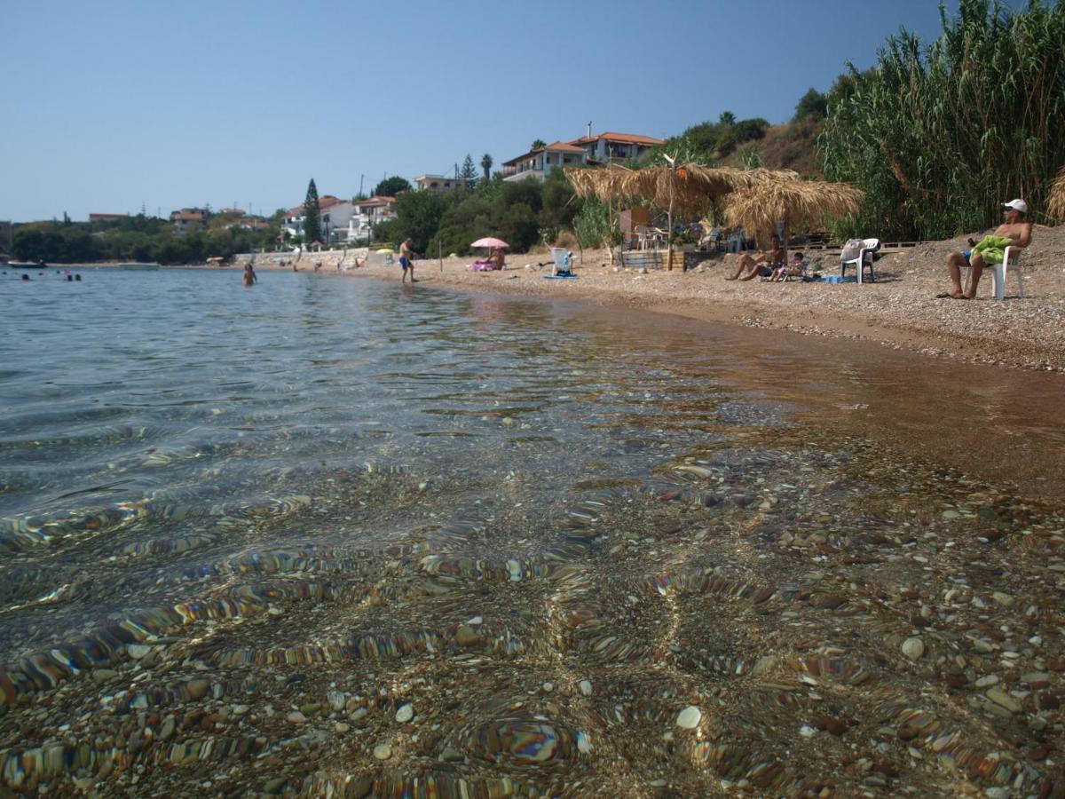 Villa Blue Cocoon - Chrani Messinia Peloponnese- Sea View 800 M From Beach Exterior photo